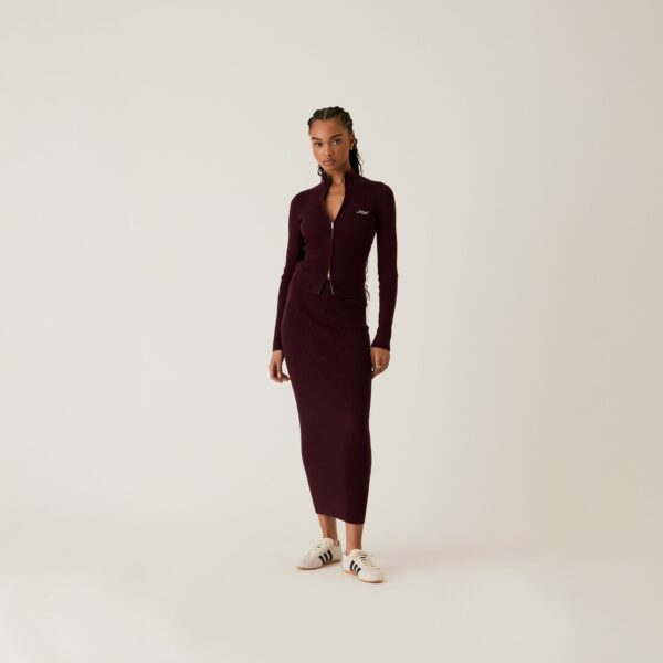 Women Arys Rib Maxi Skirt - Image 2