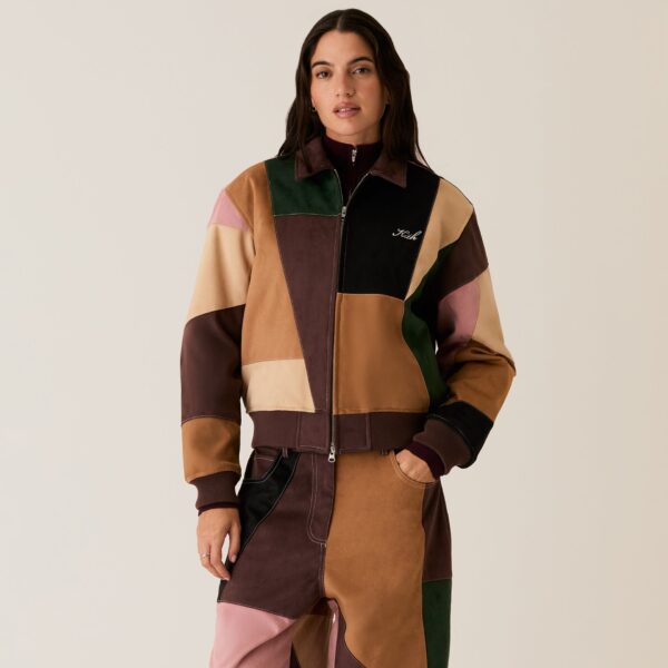 Women Brisa Patchwork Bomber - Image 2