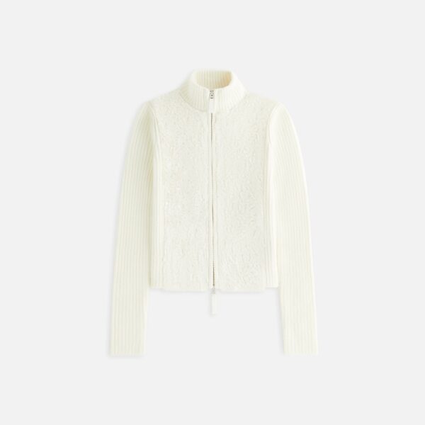 Women Ina Cowlick Fur Track Zip